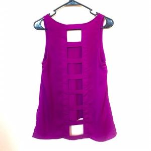 3 for$25 Ark & Co. cut out sleeveless tank top